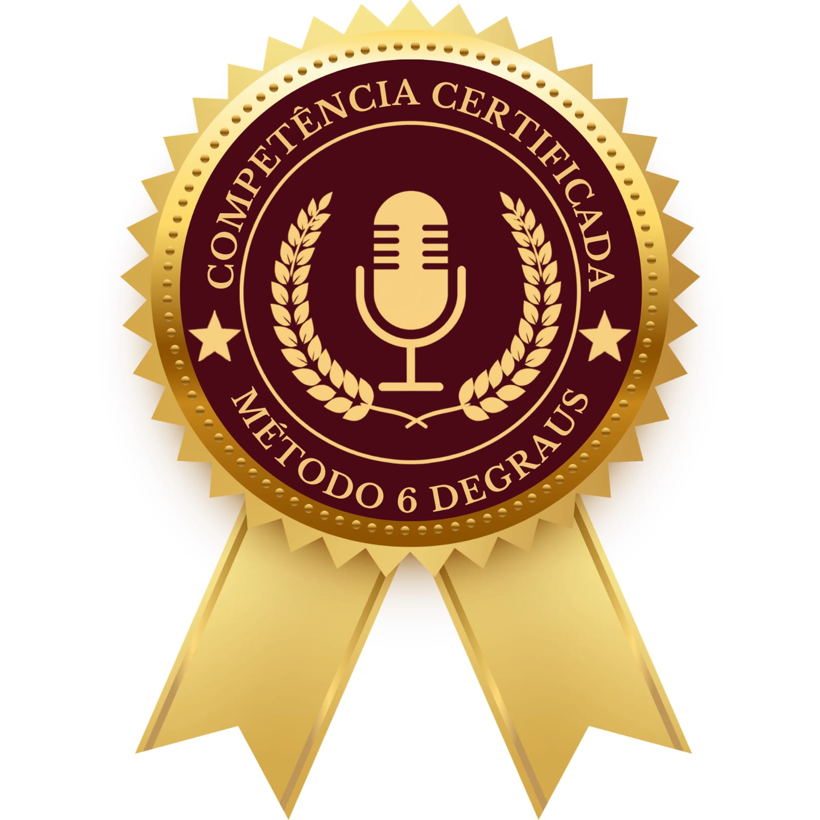 logo camila barros, 6 degraus